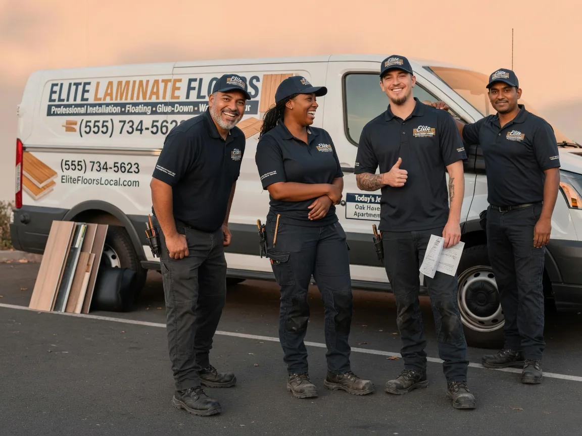 Laminate flooring installation company in Telephone, TX